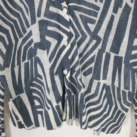 LOFT Geometric Patterned Top - Picture 2 of 7